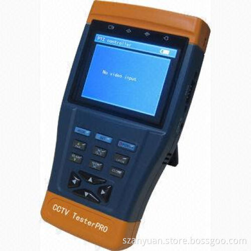 CCTV Tester with 3.5-inch TFT-LCD Monitor, PTZ Controller, Audio Input Test and Easy to Operate